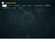 Tablet Screenshot of modularmoon.com